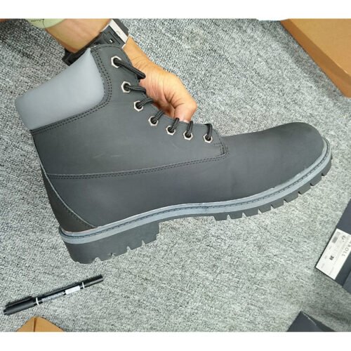 Mens winter boot Ash black