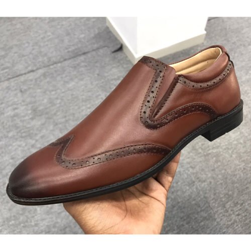 35 tan Formal shoes