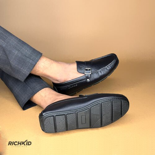 103- Xoos buckle Loafer Black