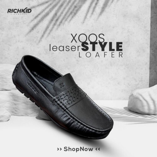 Xoss leaser loafer Black