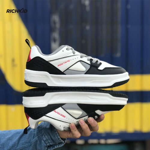 RT Casual Sneakers Red Black